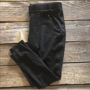 Matty M charcoal jeggings XL thick material